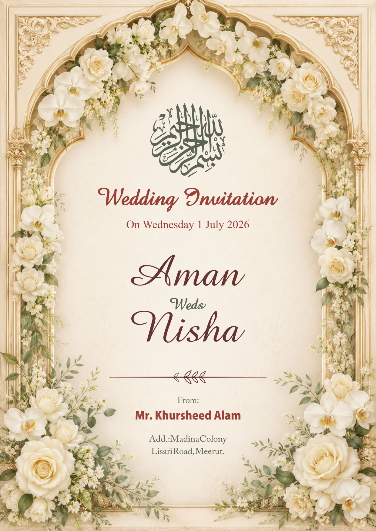 Raza Weds Sana 1