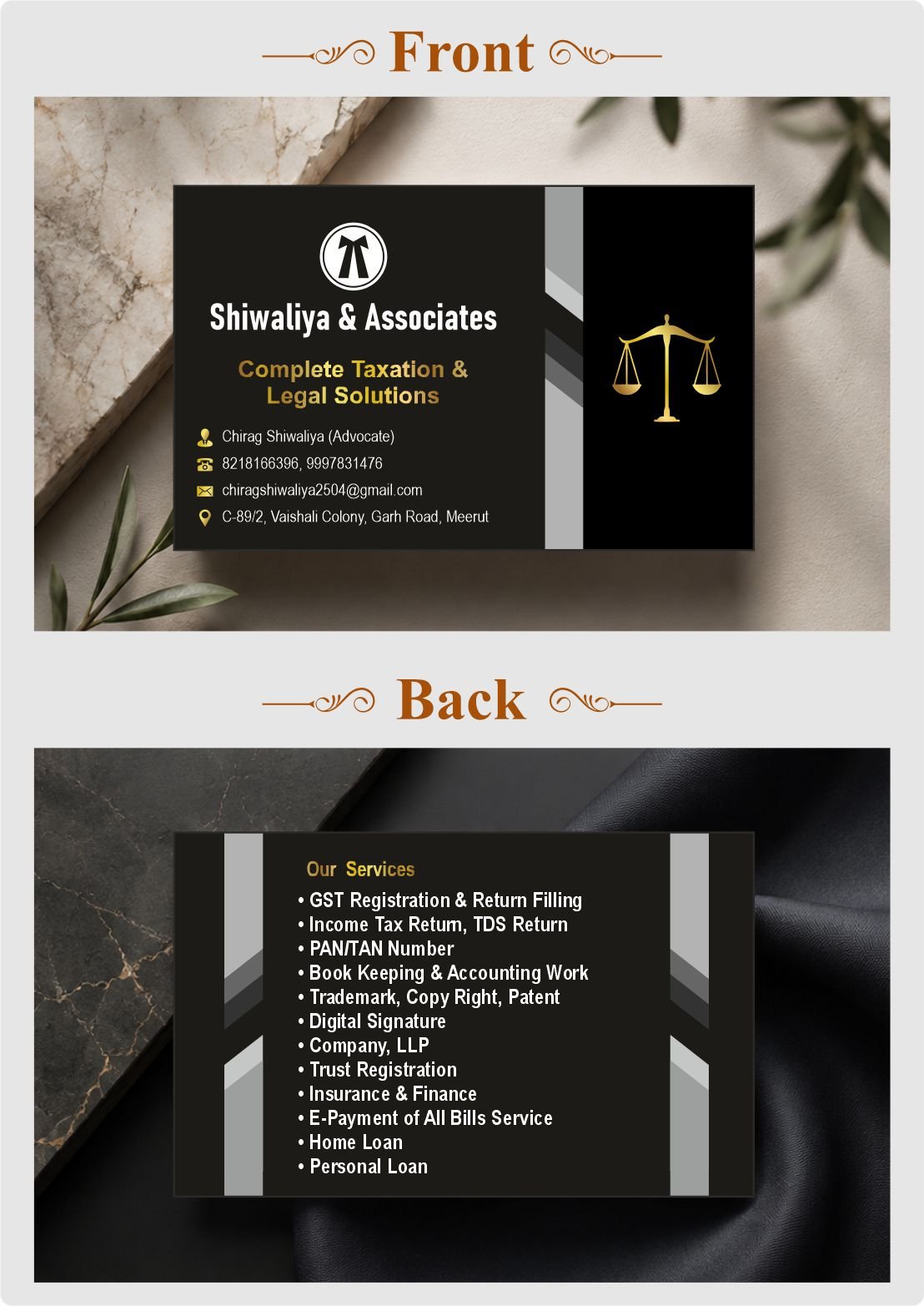 Professional Business Card Design — photo 5