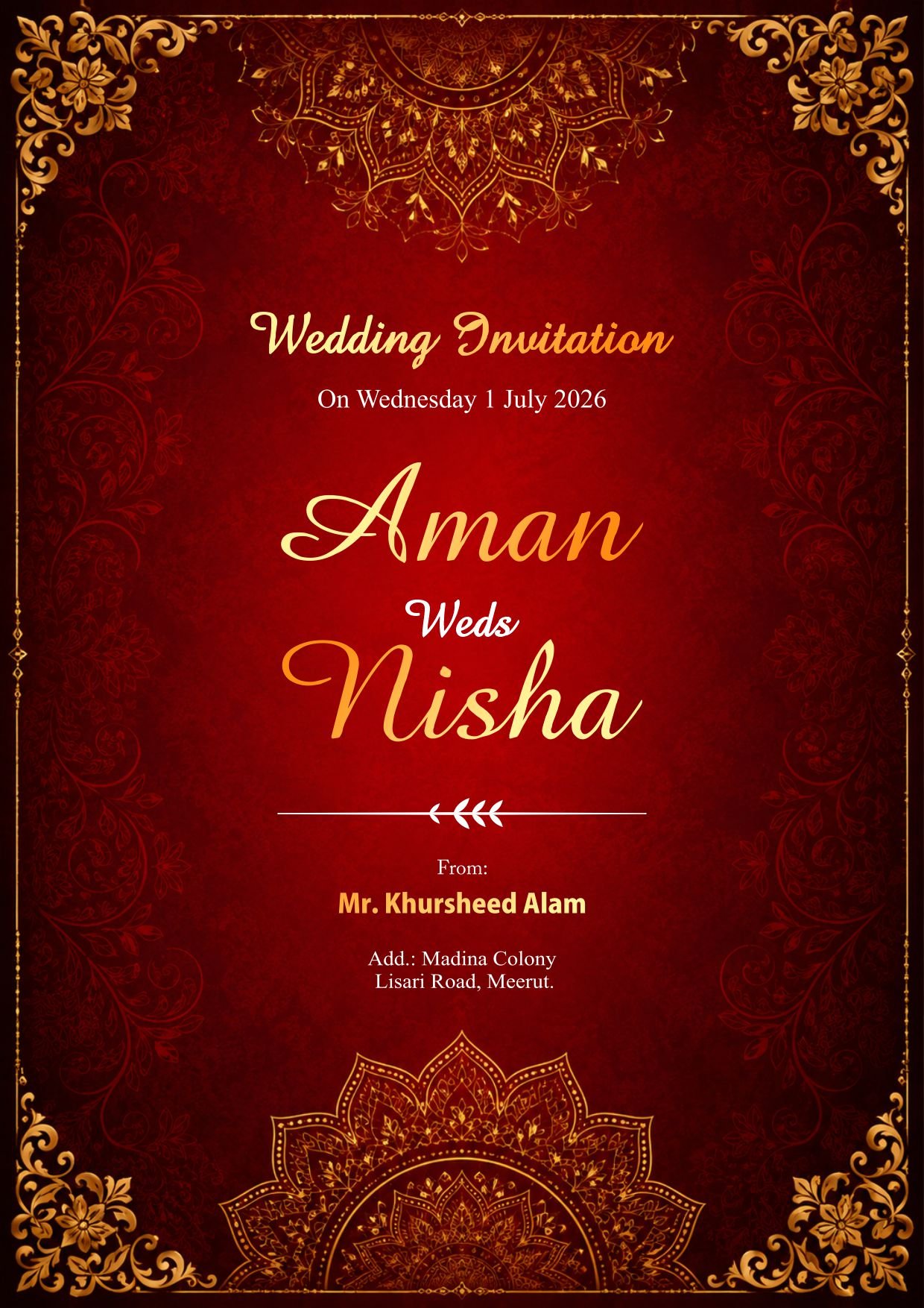 Wedding Invitation — photo 2