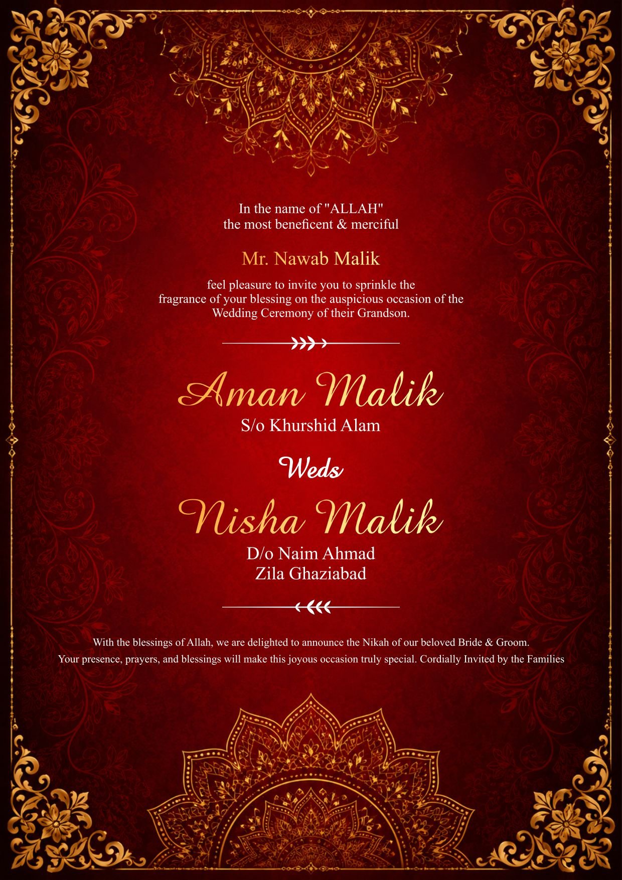 Wedding Invitation — photo 3